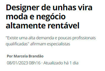 aluno curso Escola Designer de Unhas