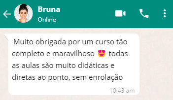 depoimento curso unhas
